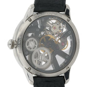 Maurice Lacroix Stainless Steel Skeleton Dial 43mm Manual Wind Mens Watch MP7228