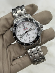 2024 Omega Seamaster Steel White Dial 42mm Automatic Watch 210.30.42.20.04.001