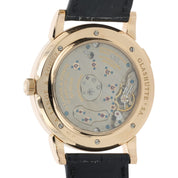 A. Lange & Sohne Grand Lange 1 Black Dial 18k Rose Gold 42mm Manual Mens 115.031