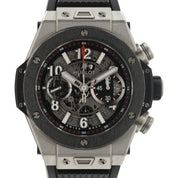 Hublot Big Bang Matte Skeleton Dial Titanium 45mm Automatic Mens 411.NM.1170.RX