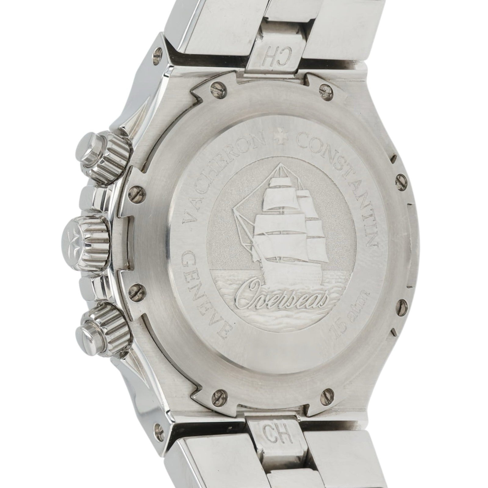 Vacheron Constantin Overseas Silver Dial Steel 40mm Automatic Mens Watch 49140