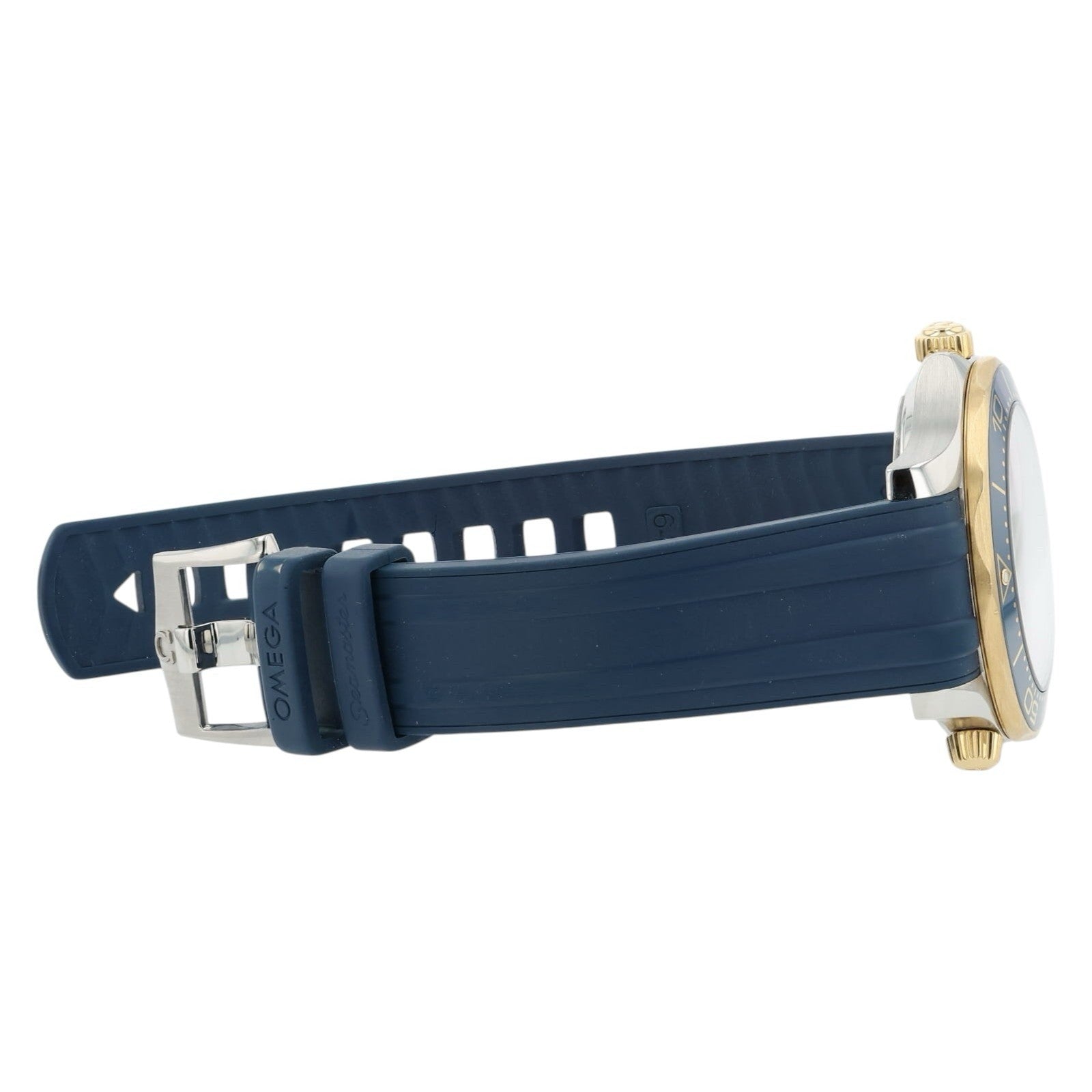 Omega Seamaster Diver Blue Dial Gold & Steel 42mm Automatic 210.22.42.20.03.001