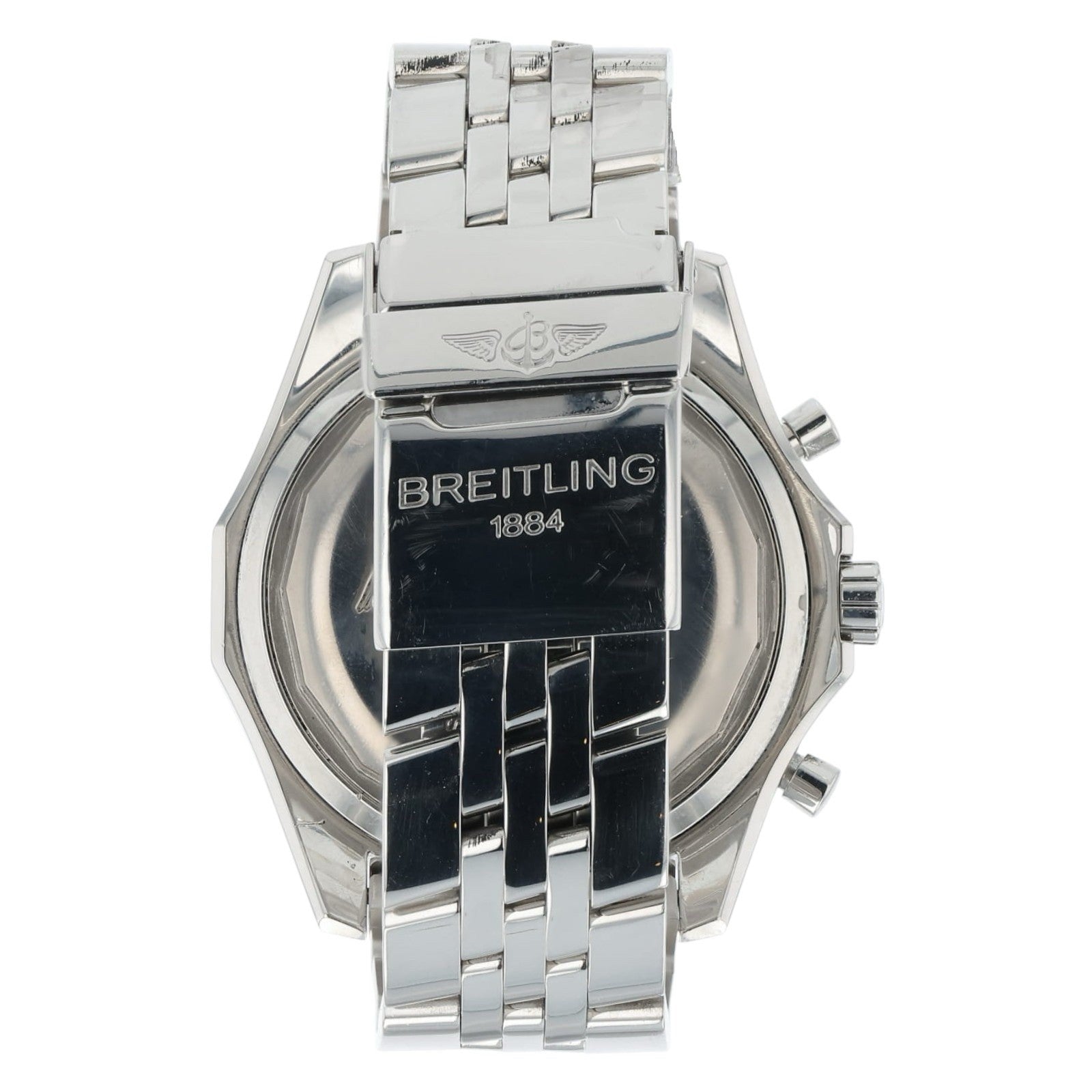 Breitling Bentley Motors Stainless Steel Blue Dial 48mm Automatic Mens A25362