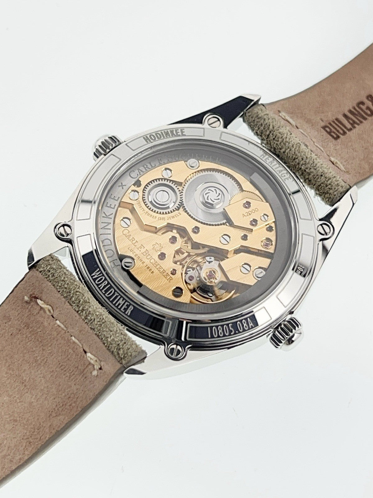 Carl F. Bucherer Heritage Worldtimer Limited Edition For Hodinkee - Box/Papers