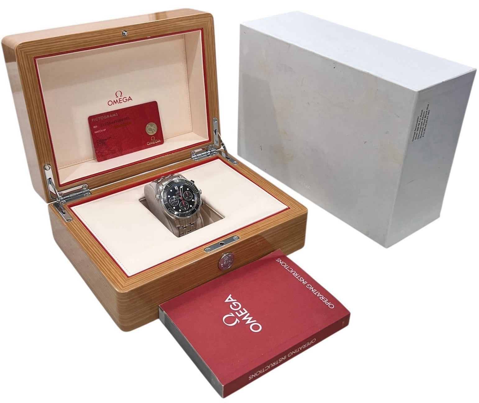 Omega Seamaster Steel Black Dial 41mm Automatic Mens Watch 212.30.44.50.01.001