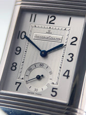 Jaeger-LeCoultre Reverso Steel Black & Silver Dial 26mm Manual Watch 272.8.54