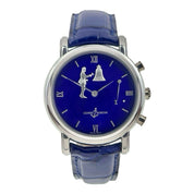 Ulysse Nardin San Marco Hour Striker Platinum 40mm Blue Lapis Dial Men’s Watch