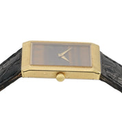 Piaget Tigers Eye Dial 18k Yellow Gold 23x28mm Manual Wind Men’s Watch 9151