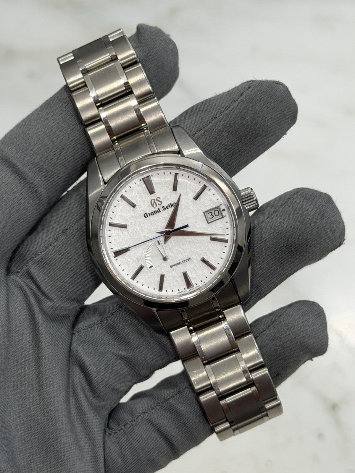 2025 Grand Seiko Spring Drive Snowflake Date Watch SBGA211 Titanium  - Box/Paper