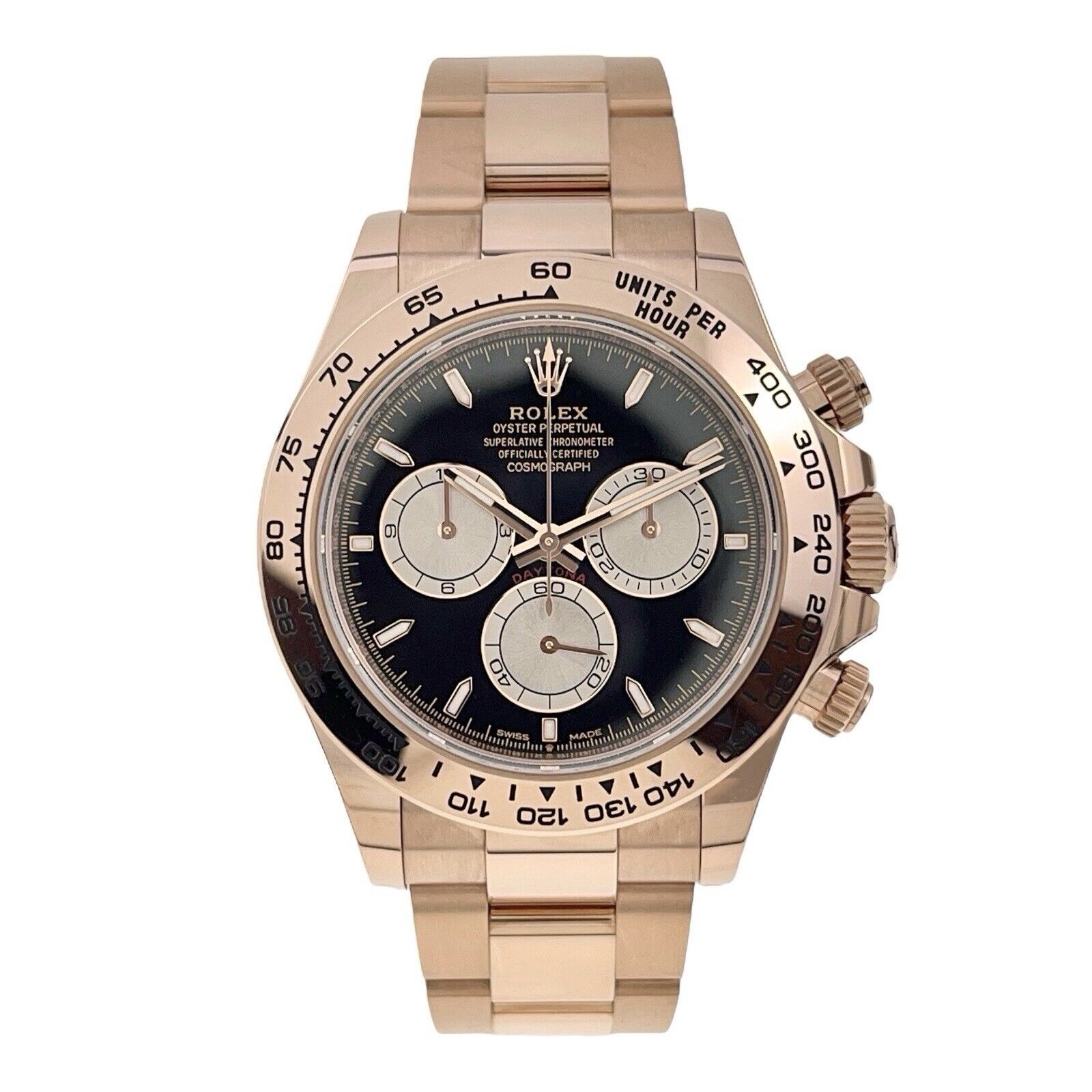 2023 Rolex Daytona 18k Rose Gold 40mm Automatic Men’s Watch 126505 - Box/Papers