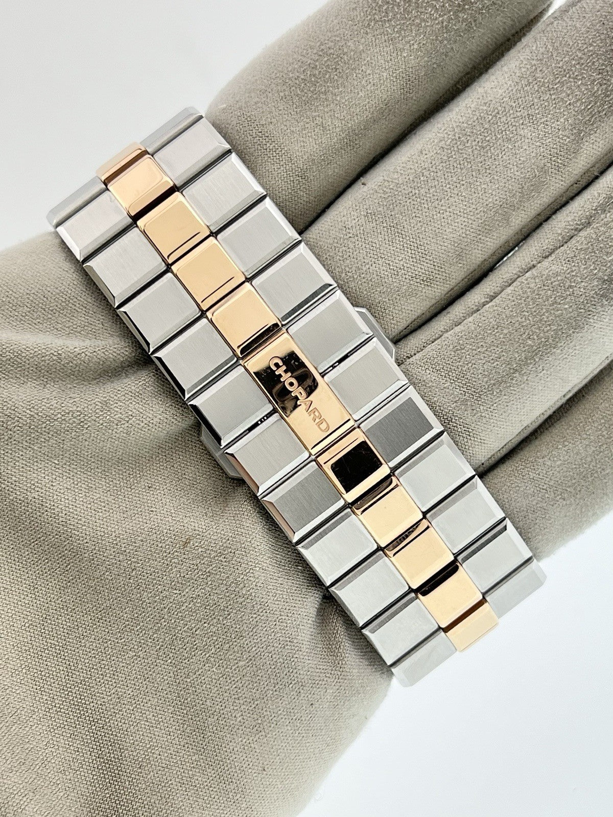 Chopard Alpine Eagle Gold & Steel Black Dial 44mm Men’s Watch 298609-6001