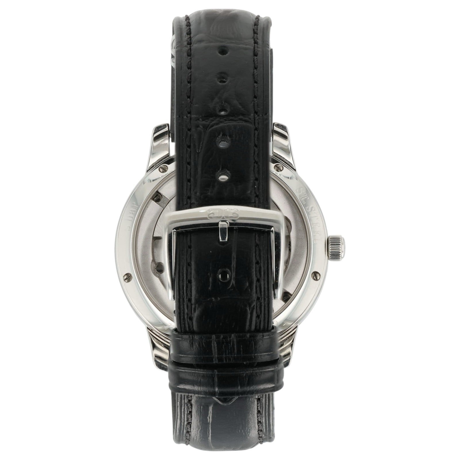 Glashutte Senator Silver Dial Stainless Steel 40mm Automatic Mens 1-39-59-01-01