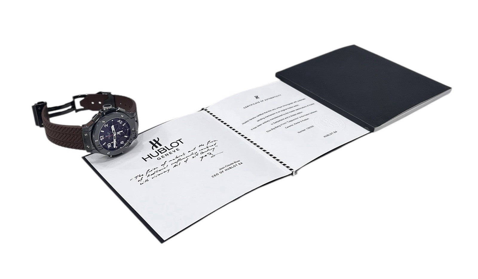 Hublot Big Bang Ceramic Chocolate Dial 41mm Auto Men's Watch 341.CB.1001.RX