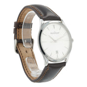 Jaeger-LeCoultre Master Slim Date Steel Silver Dial 39mm Automatic Mens Q1238420