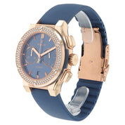 Hublot Classic Fusion 18k Rose Gold Blue Dial 45mm Automatic Mens 520.OX.7180.OX