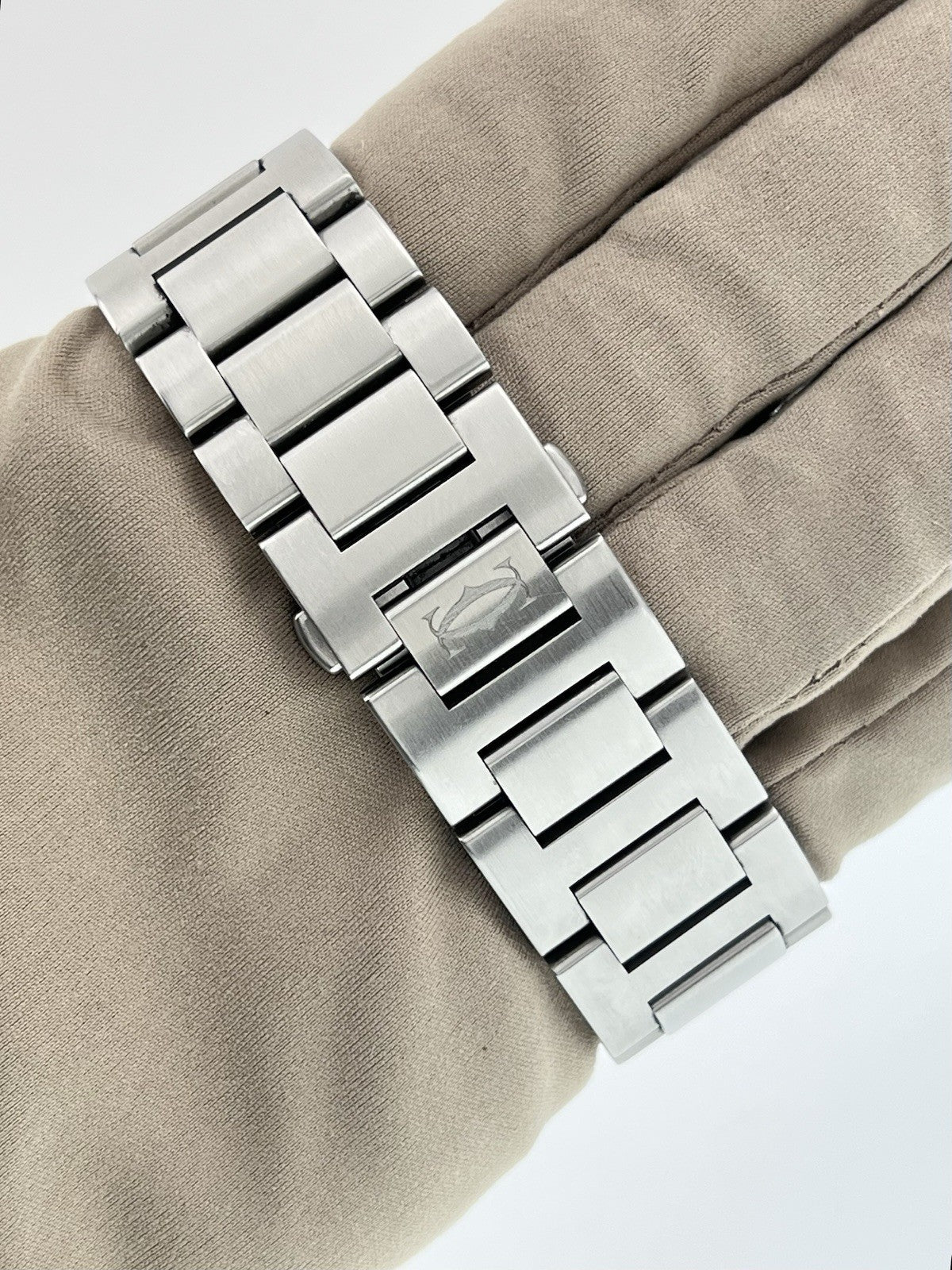 Cartier Pasha Seatimer Stainless Steel Black Dial 40mm Automatic Men’s W31077M7