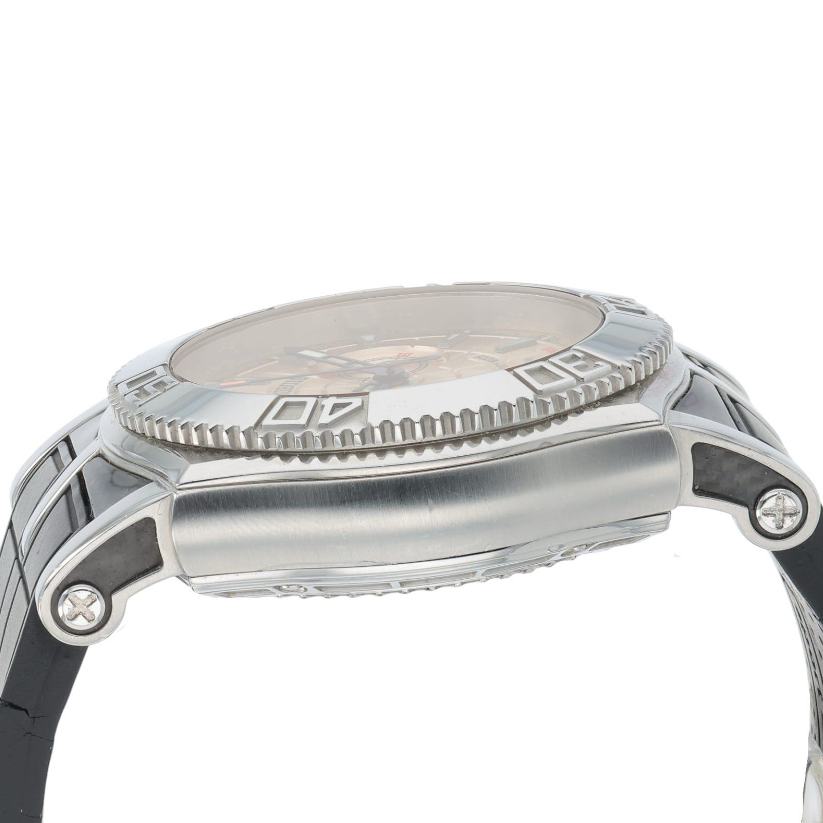 Roger Dubuis Easy Diver Steel Champagne Dial 46mm Manual Wind SE46.56.9/12.53