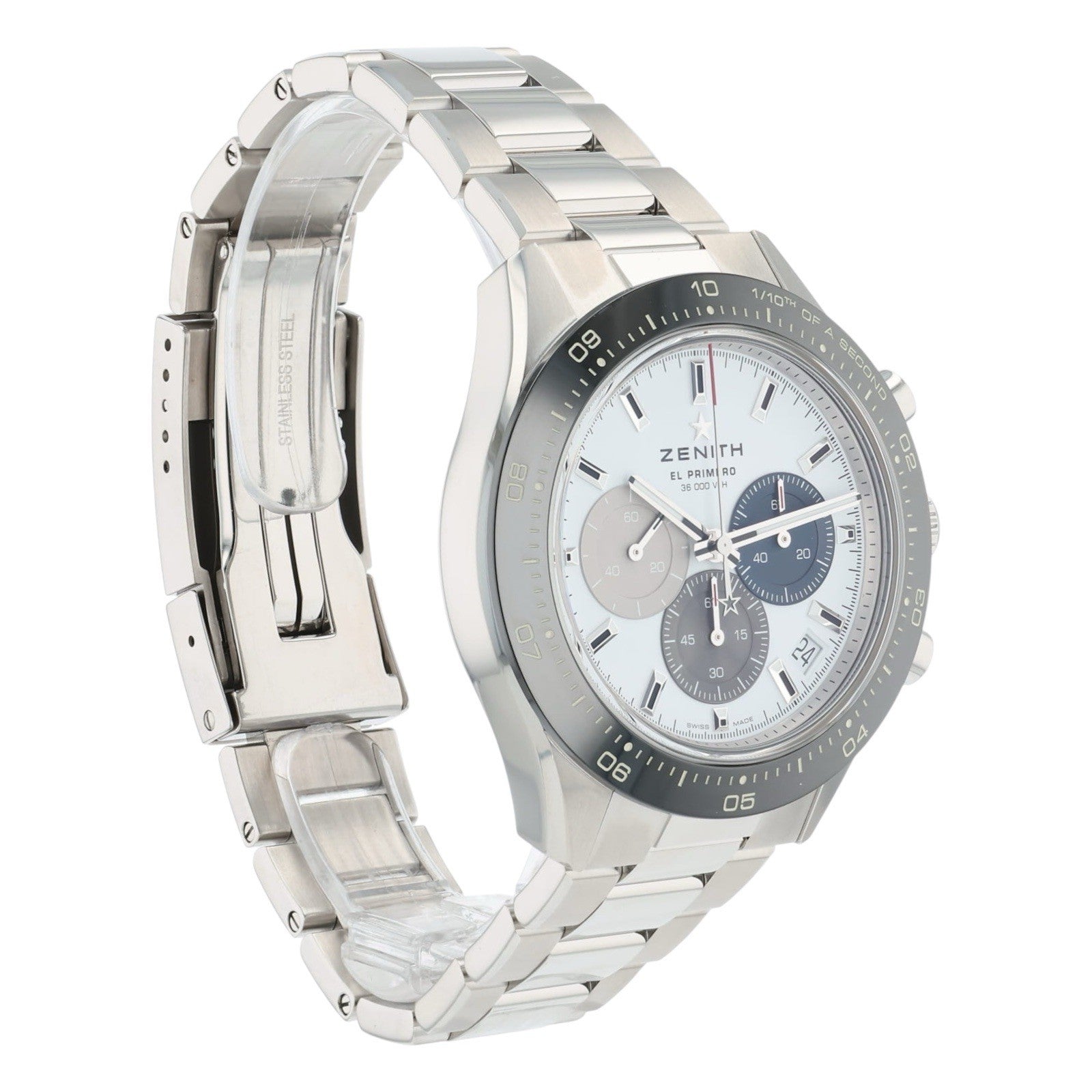 2025 Zenith Chronomaster Sport Steel White Dial 41mm Automatic 03.3100.3600/69