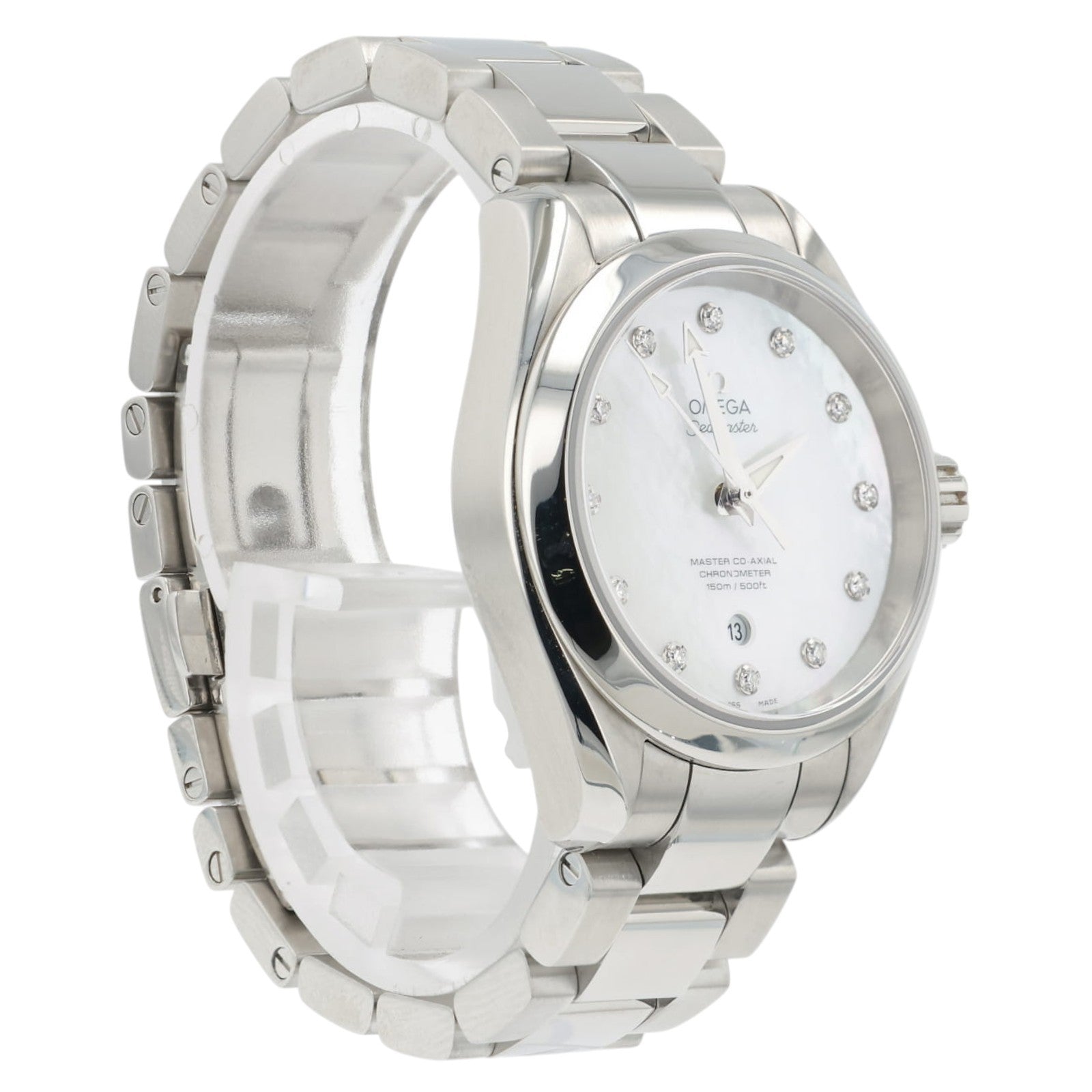 Omega Seamaster Aqua Terra MOP Dial Steel 34mm Automatic 231.10.34.20.55.002