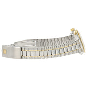 Omega Speedmaster Reduced White Dial 18k Yellow Gold & Steel 39mm Mens 175.0033