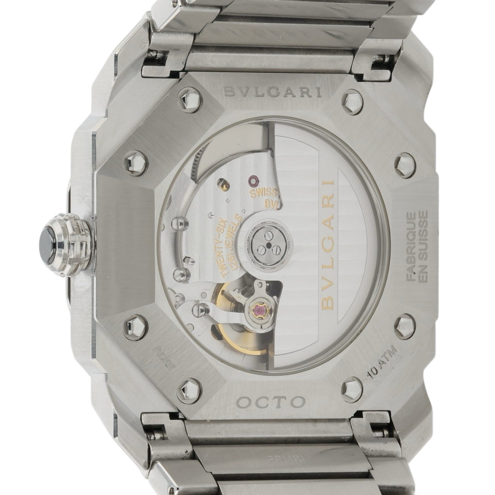 Bulgari Octo Blue Dial Stainless Steel 38mm Automatic Men’s Watch BGO 38 S