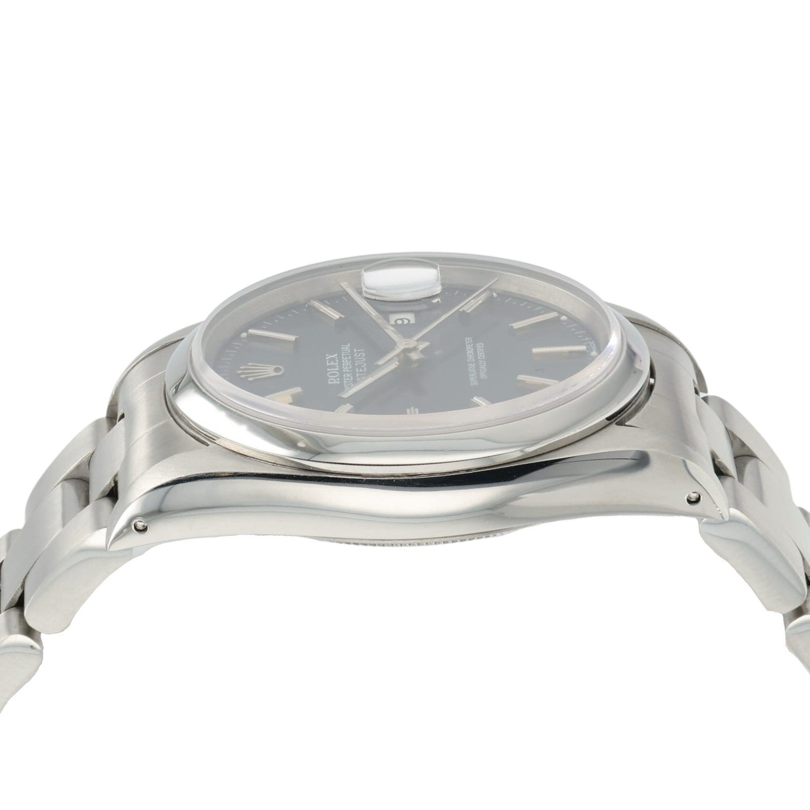 Rolex Datejust Blue Dial Stainless Steel 36mm Auto Men’s Watch 16200 - Box/Paper