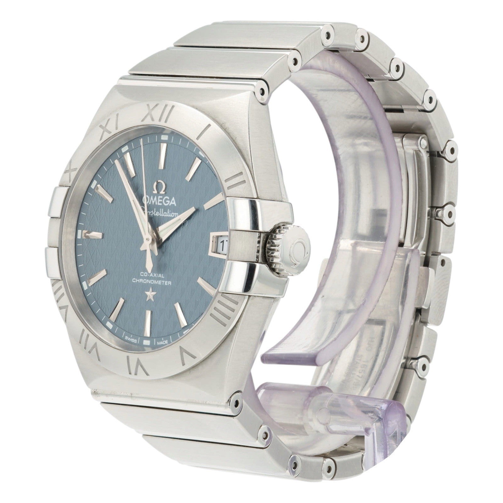 Omega Constellation Blue Dial Stainless Steel 38mm Automatic 123.10.38.21.03.001