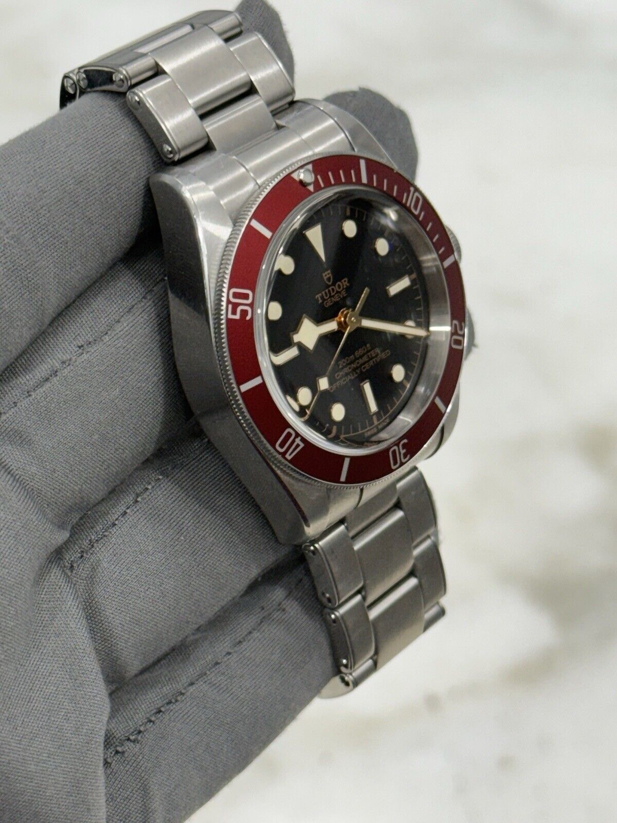 Tudor Black Bay 41 Automatic Red Bezel Stainless Steel Watch 79230R Watch