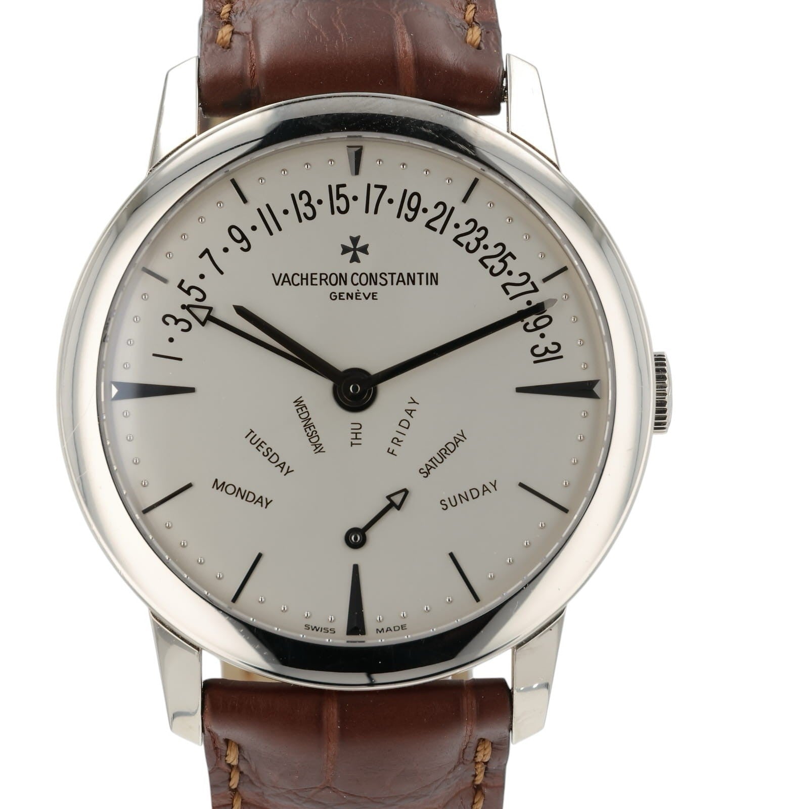 Vacheron Constantin Patrimony Silver Dial 18k White Gold 42.5mm Automatic Men’s
