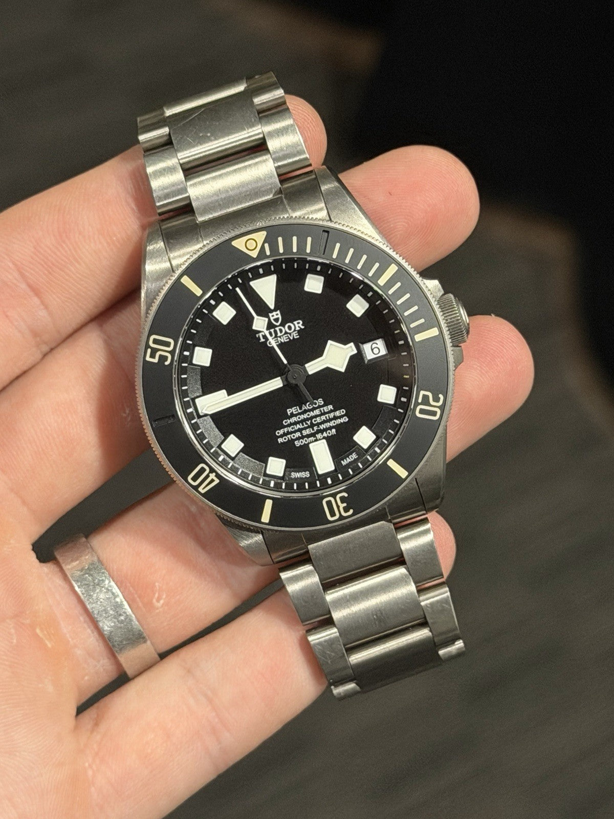 2019 Tudor Pelagos Titanium Black Dial 42mm Automatic Men's Watch 25600TN