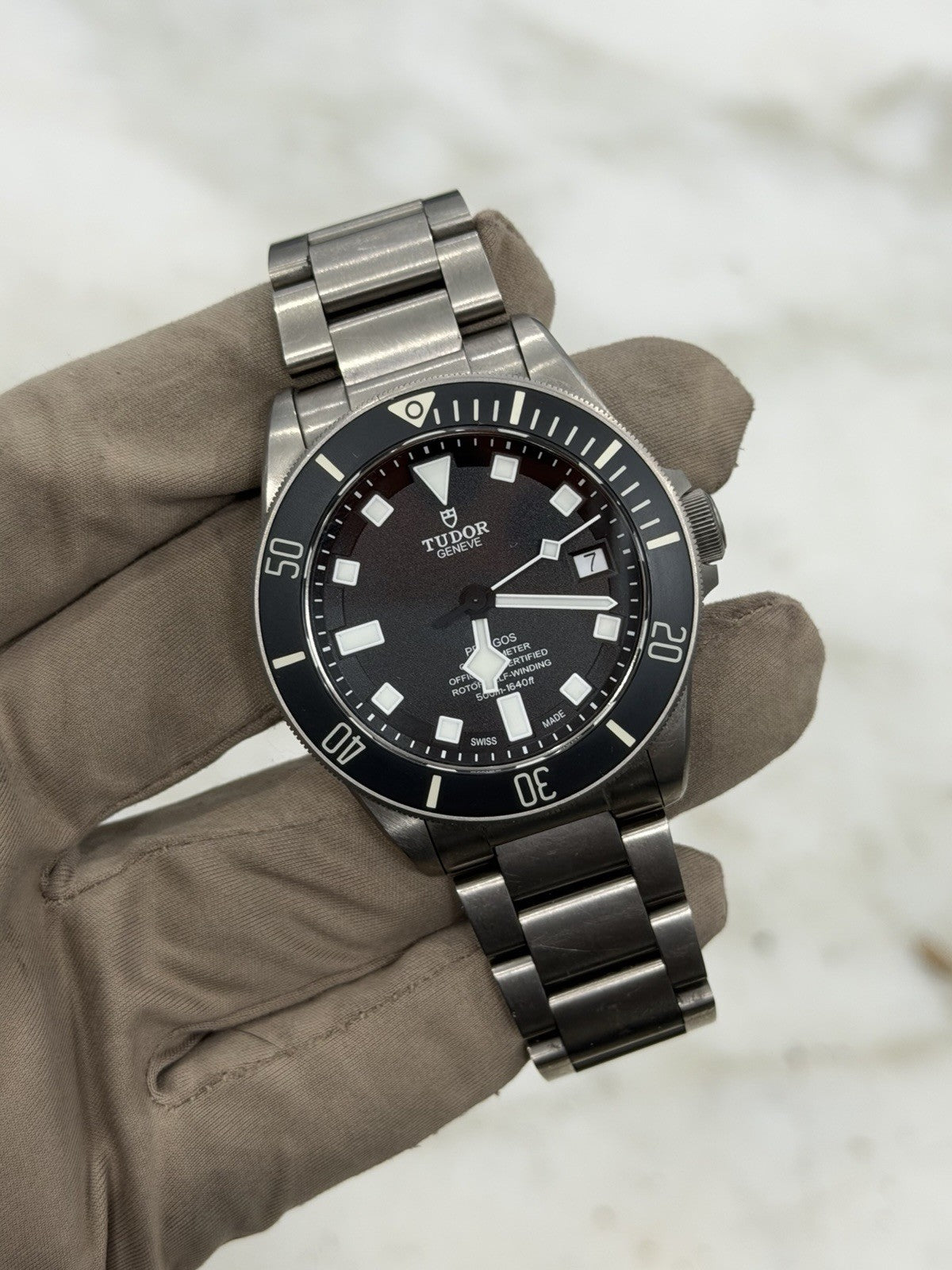 2018 Tudor Pelagos Titanium Black Dial 42mm Automatic Men's Watch 25600TN