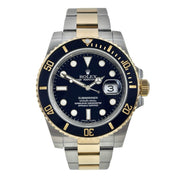 Rolex Submariner Date Gold and SS Two Tone 40mm Automatic Men’s Watch 116613LN