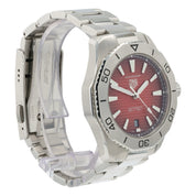 Tag Heuer Aquaracer Red Dial Stainless Steel 40mm Automatic Men’s Watch WBP2114