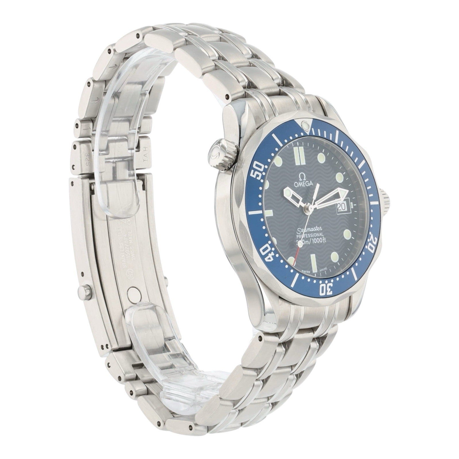 Omega Seamaster Diver 300m Stainless Steel Blue Dial 36mm Quartz Men's 2561.80