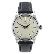 Grand Seiko Elegance Stainless Steel Ivory Dial 37mm Manual Wind Mens SBGW231
