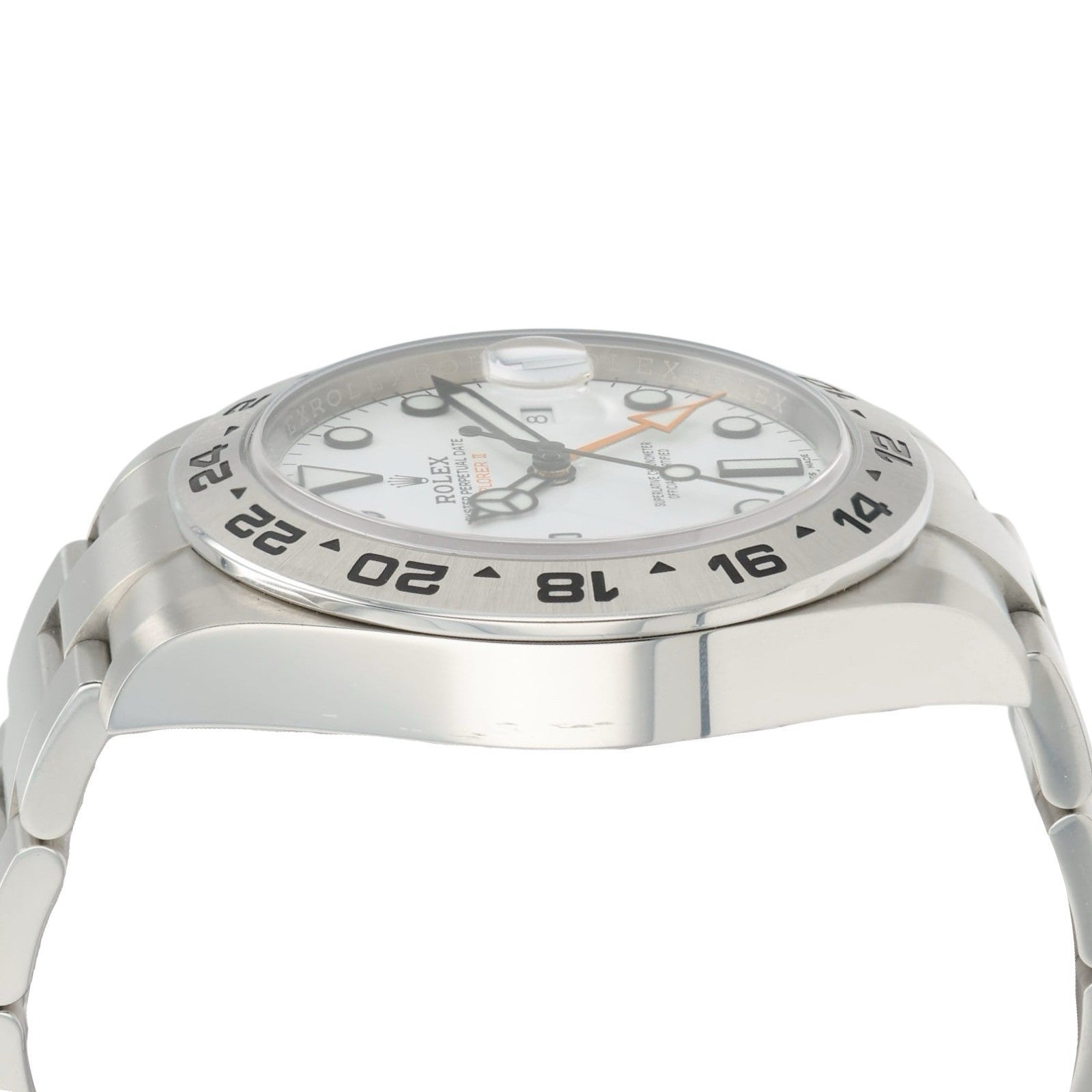 2019 Rolex Explorer II White Dial Steel 42mm Automatic Men’s Watch 216570