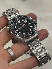 2021 Omega Seamaster 300m Black Ceramic Men's Watch 210.30.42.20.01.001