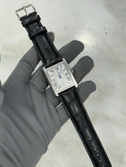 Cartier Tank Solo XL Stainless Steel 31mm Automatic Roman Mens Watch W5200028
