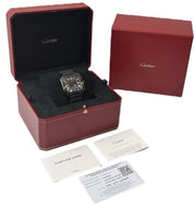 Cartier Santos Stainless Steel Black Dial 40mm Automatic Men’s Watch WSSA0039