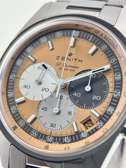 2022 Zenith Chronomaster Hodinkee Steel Brown Dial 38mm Automatic 03.3201.36