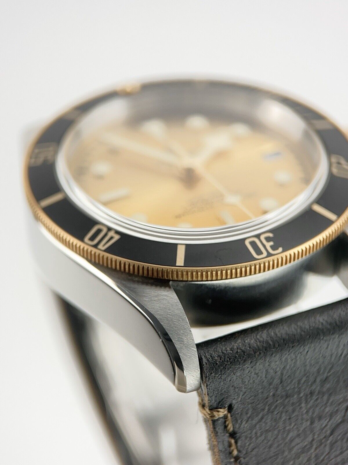 Tudor Black Bay Steel & Gold Champagne Dial 41mm Automatic Men’s Watch 79733