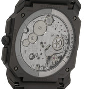 Bulgari Octo Finissimo Titanium Grey Dial 42mm Automatic Mens BGO 42 TXT CHGMT
