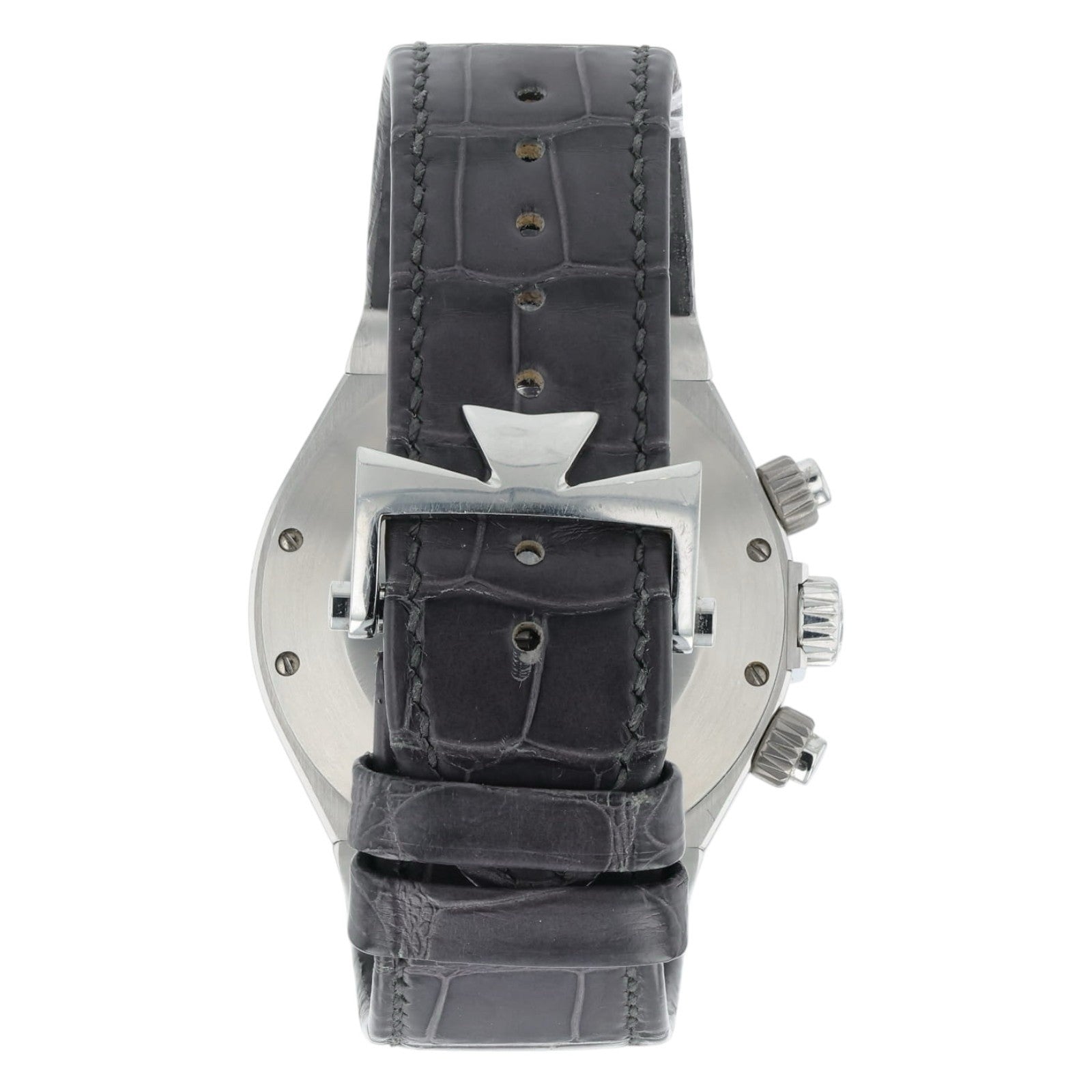 Vacheron Constantin Overseas Grey Dial Steel 42mm Automatic Mens Watch 49150