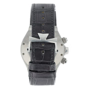 Vacheron Constantin Overseas Grey Dial Steel 42mm Automatic Mens Watch 49150