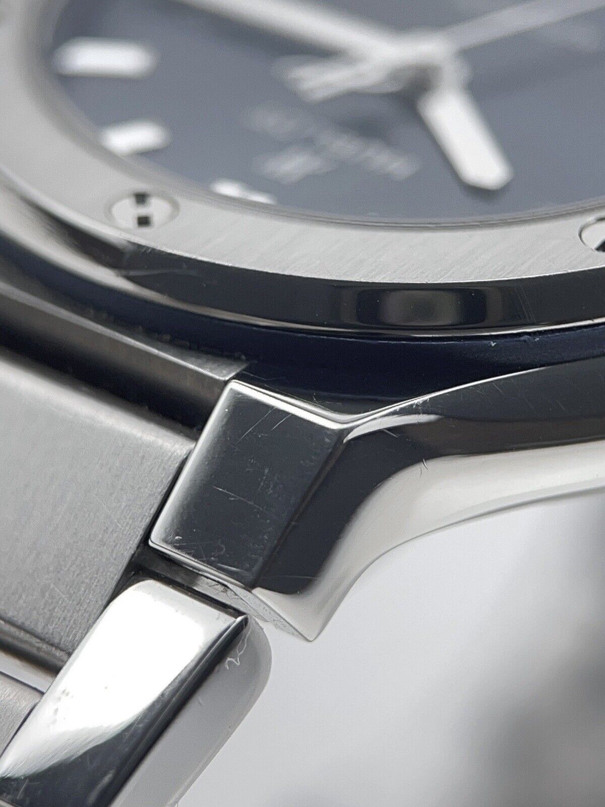 Hublot Classic Fusion Titanium 585.NX.7170.NX Titanium Casing Blue Dial