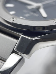 Hublot Classic Fusion Titanium 585.NX.7170.NX Titanium Casing Blue Dial
