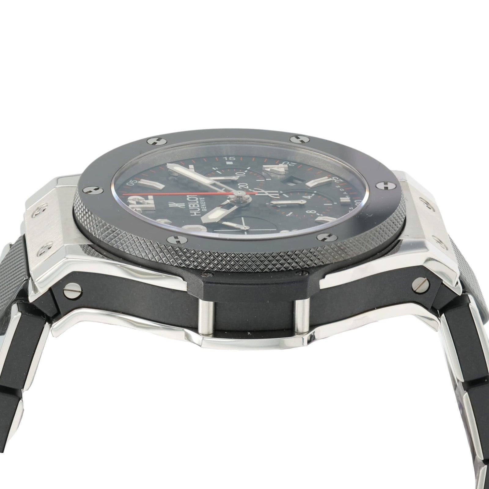 Hublot Big Bang Black Carbon Fiber Dial Steel 44mm Automatic Mens 301.SB.131.SB