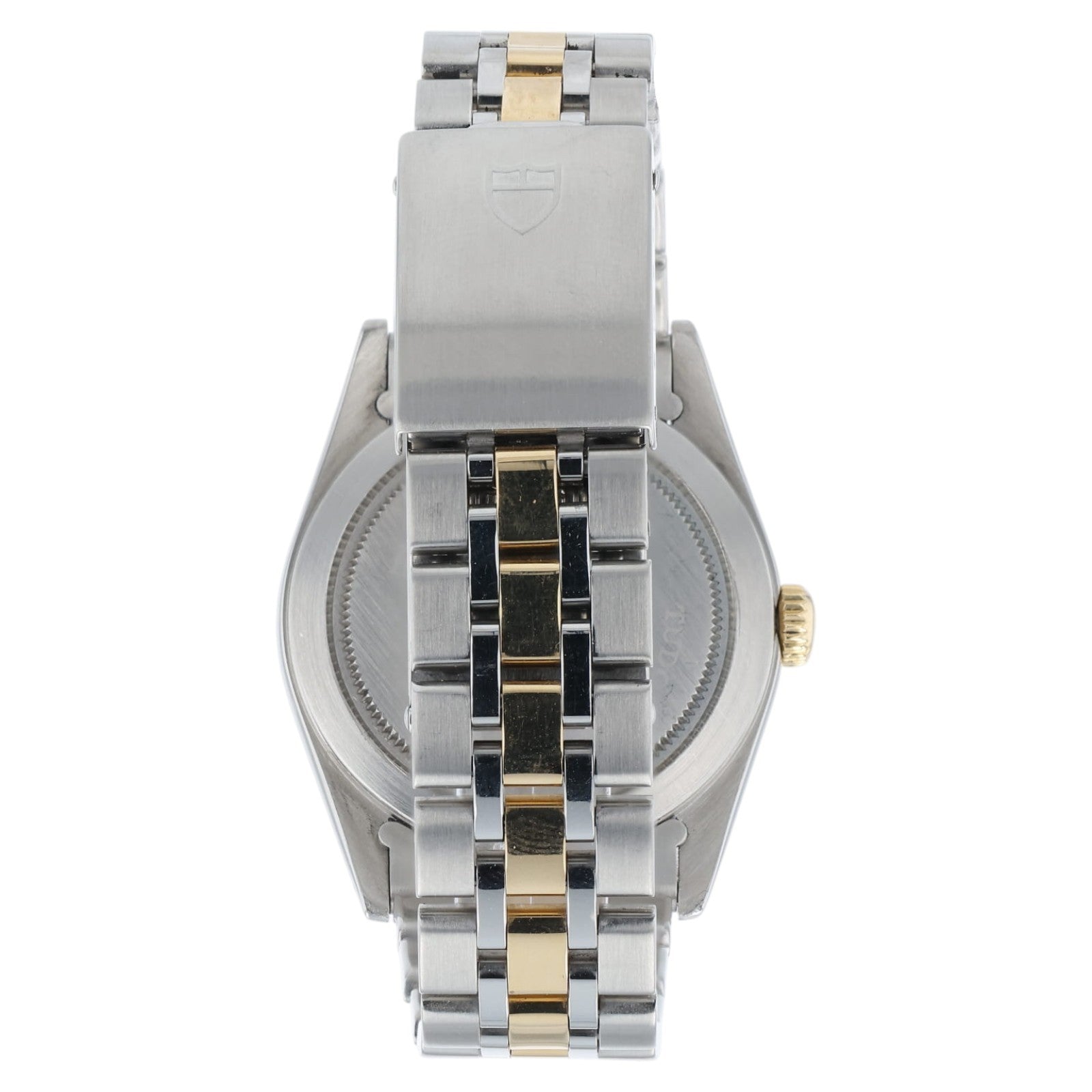 Tudor Prince Date Day Champagne Dial Steel and Gold 36mm Factory Diamond 76213