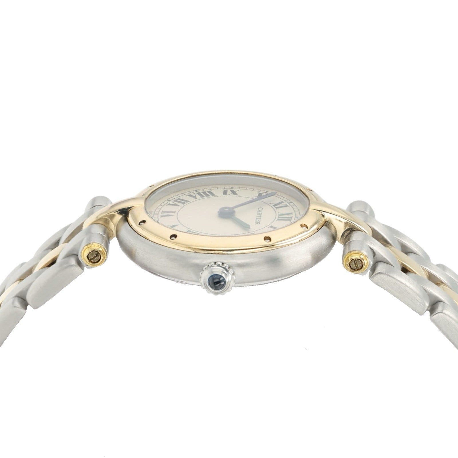 Cartier Panthere Vendome Silver Dial 18k Yellow Gold & Steel 24mm Quartz 1057920