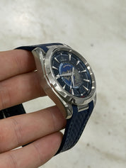 Omega Seamaster Aqua Terra Worldtimer Blue Dial GMT Watch 220.12.43.22.03.001